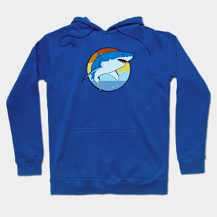 great white shark Hoodie